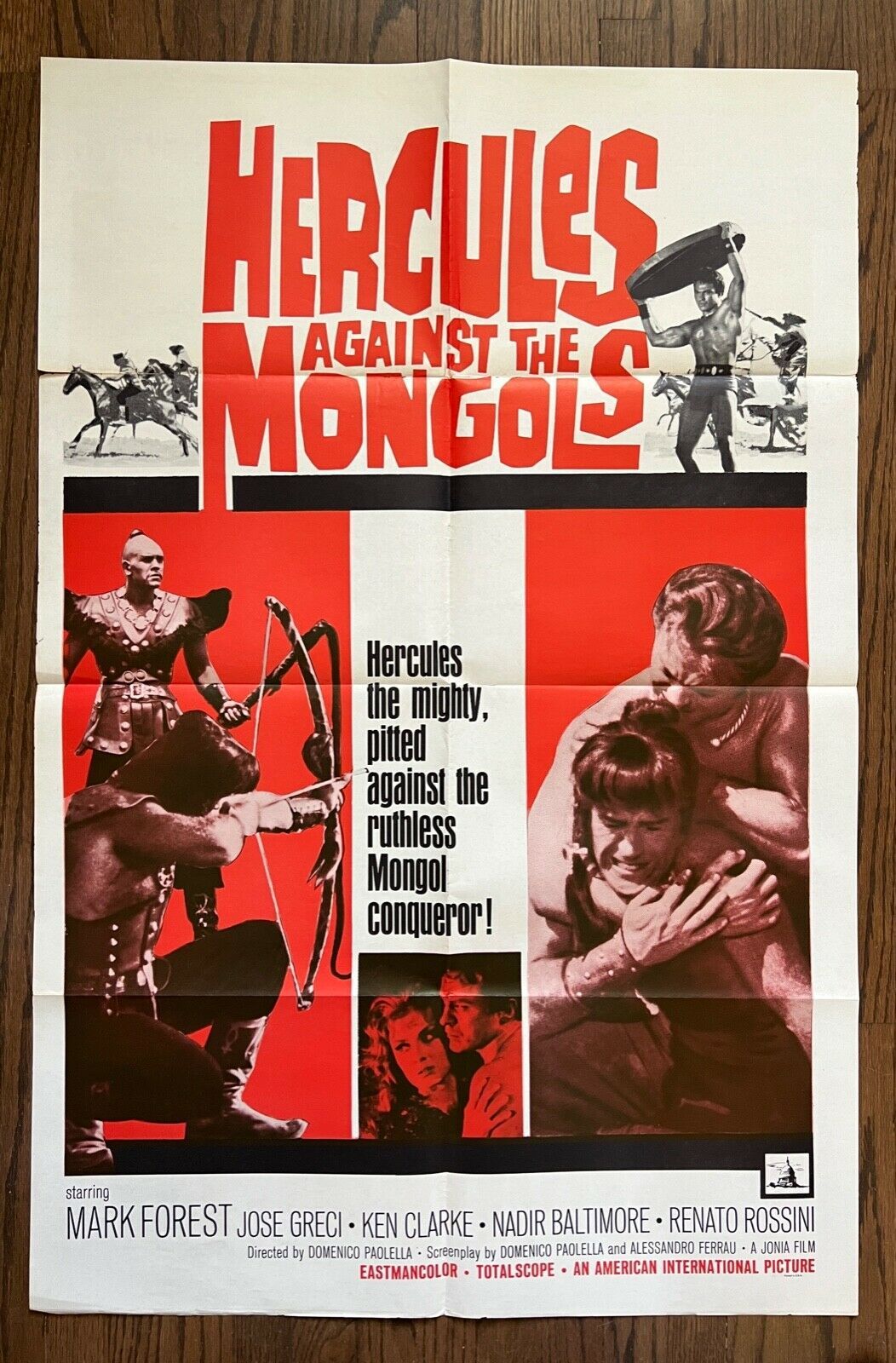 *HERCULES AGAINST THE MONGOLS (1963) Hercules Fights Genghis Khan's