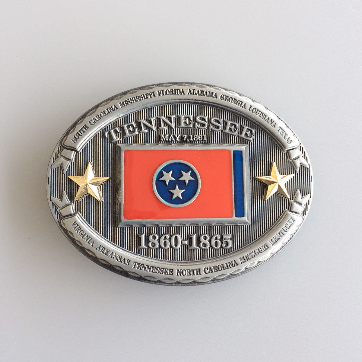 Men Buckle Oval Tennessee Flag Belt Buckle Gurtelschnalle also Stock in ...