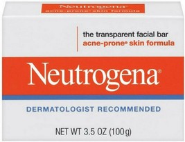 Neutrogena Facial Cleansing Bar Treatment for Acne-Prone Skin, Non-Medicated & G - $5.41