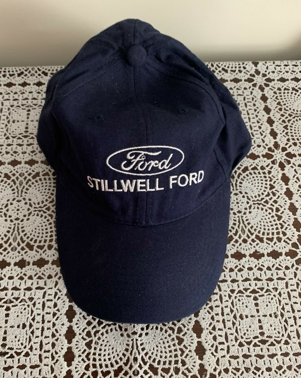 Brand New Stillwell Ford Baseball Cap Hat Navy Blue Hillsdale Michigan 4 Charity