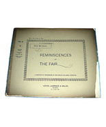 1893 Chicago Worlds Fair REMINISCENCES Photo Series 1,2 - $23.03