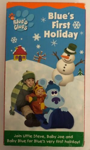 Blue S Clues Blues First Holiday Vhs Nick Jr Educational Vintage | Hot ...