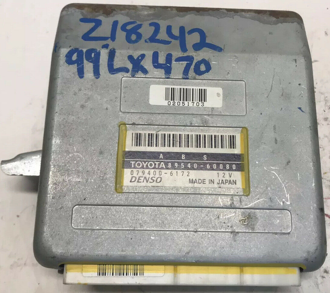 1998 2002 Lexus LX470 ABS Anti Skid Control Module 8954060080 Other