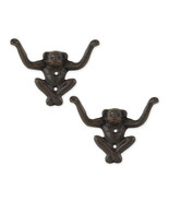 Accent Plus Cast Iron Monkey Wall Hooks - Set of 2 - $28.91
