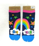  Karma Ankle Socks One Size Shine Bright Rainbow  - $9.89