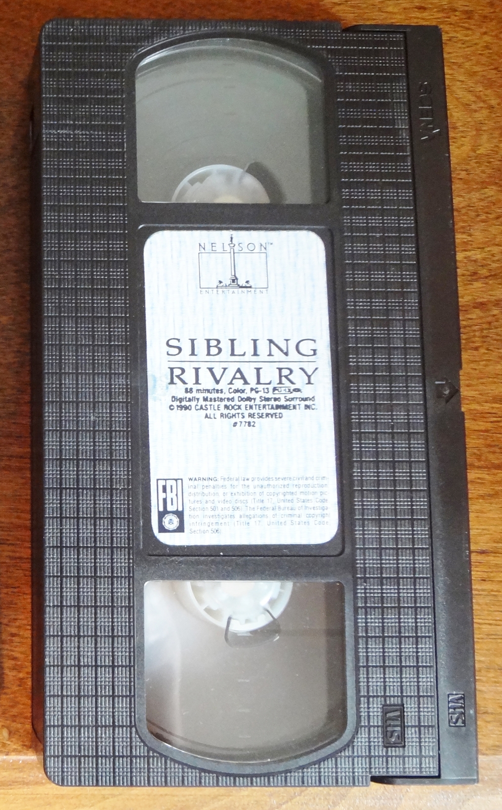 Sibling Rivalry VHS Kristie Alley Bill Pullman Carrie Fisher Sam ...