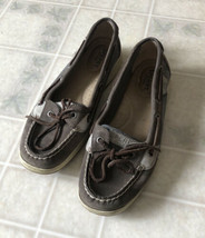 Sperry Top Sider Womens Skimmer Leather Mesh Boat Shoes Size 9.5 STS81753 - $32.42