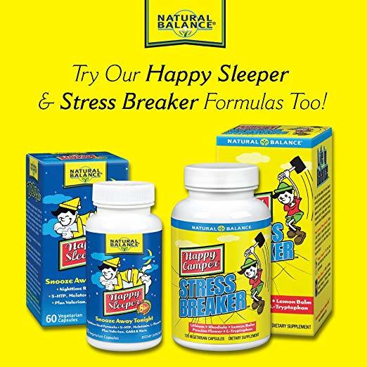 Happy Camper Feel Good Herbal Mood Support & Happiness Supplement 120