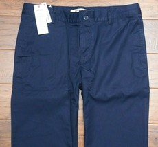 Lacoste Men's Regular Fit Navy Blue Cotton Chino Casual Pants W40 L30 EU 48 - $49.00