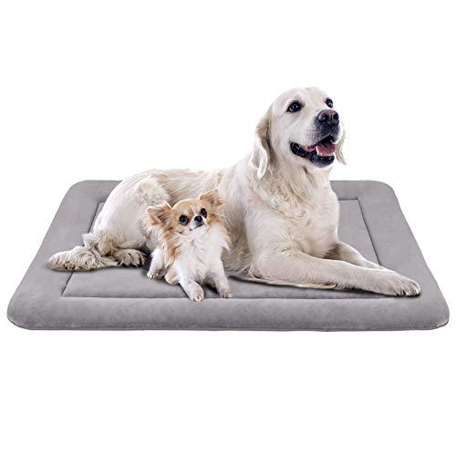 JoicyCo Extra Large Dog Bed Crate Mat 47 in AntiSlip Washable Soft