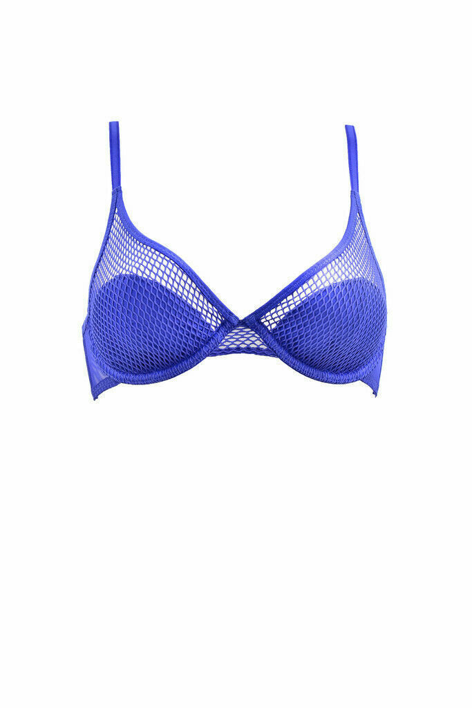 L'Agent by Agent Provocateur Women's Padded New Bra Blue