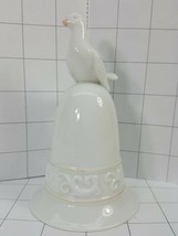 Avon Collector Bell  White Dove on White Bell  The Tapestry Collection 1981 #301 - $5.95