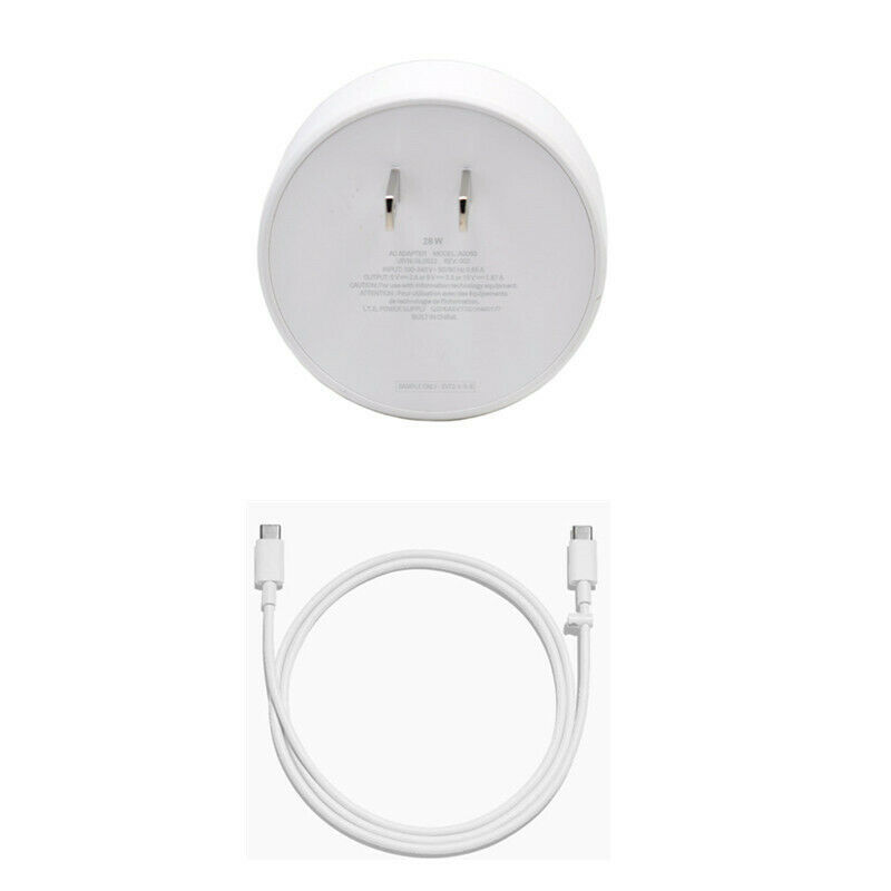 US 28W PD Power Adapter charger & 6FT TYPE C cable A0050 For Google