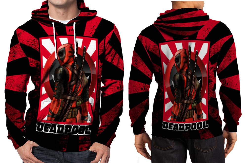 deadpool adidas hoodie