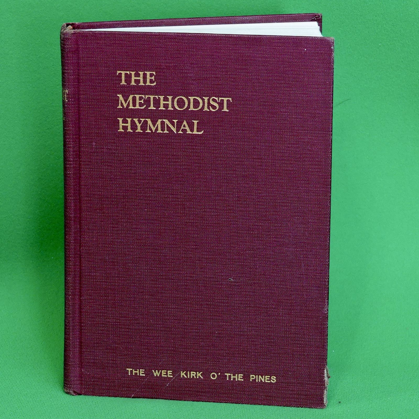 1939 Book, The Methodist Hymnal, Official Hymnal Of The Methodist