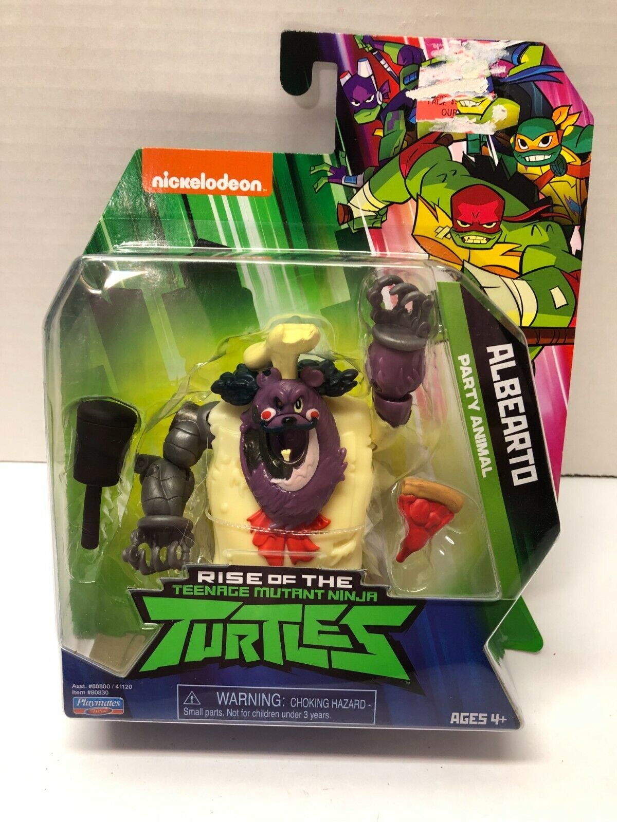 Rise of the TMNT Teenage Mutant Ninja Turtles ALBEARTO Figure - Action ...