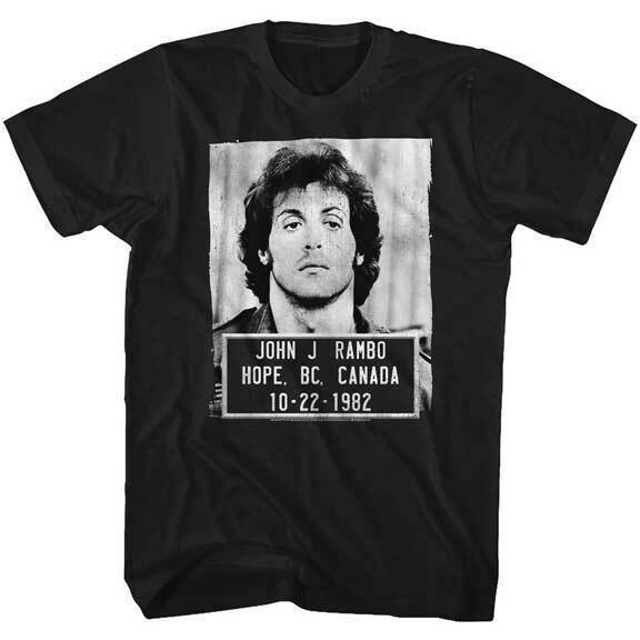 john rambo mugshot