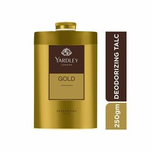 Yardley London Talcum Powder Gold Deodorizing Talc 250 grams pack 8.8 oz... - $12.14