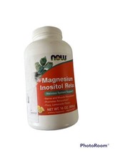 Now Magnesium Inositol Relax Lemonade 16 Oz Powder Exp 10/24 - $14.60
