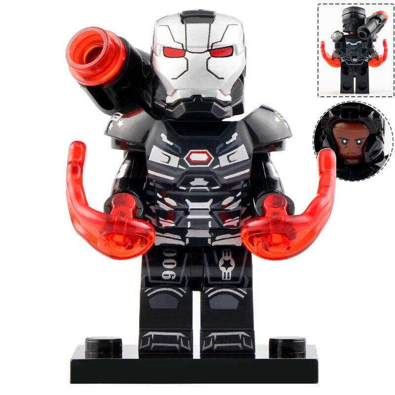 James Rhodes The War Machine - Avengers Endgame Marvel Lego Minifigures ...