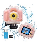Toys For 4-9 Year Old Girls Kids Waterproof Camera Christmas Birthday  - $65.99