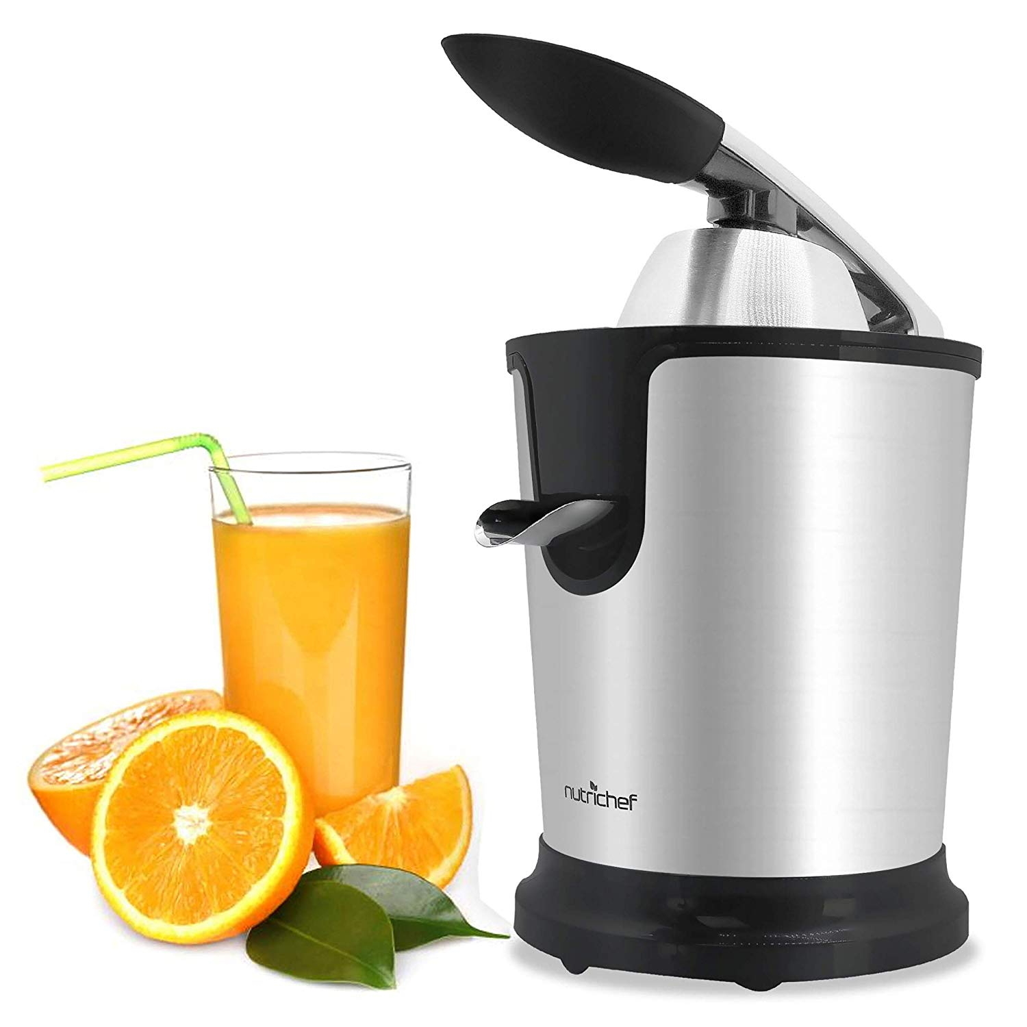 Chuzy Chef PKJCR305 160Watt Electric Citrus Juicer, Stainless Steel