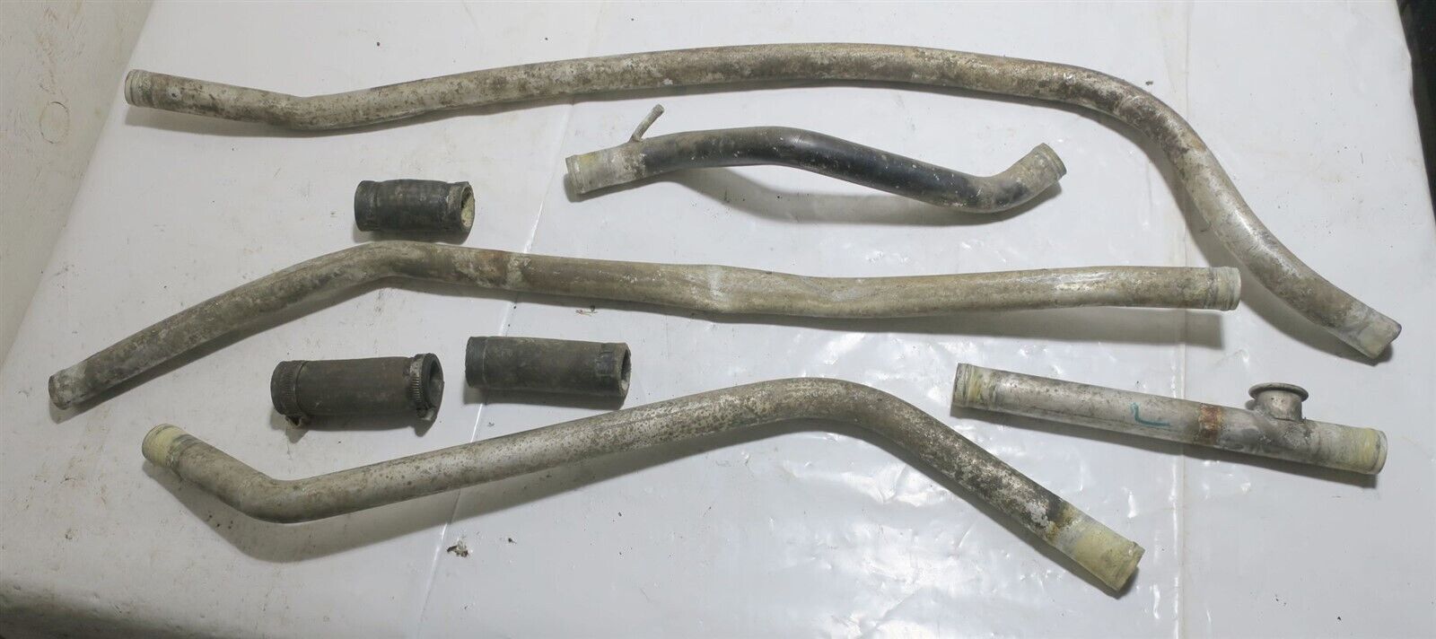 1982 Delorean DMC 12 OEM Set Of Right & Left Aluminum Coolant Water