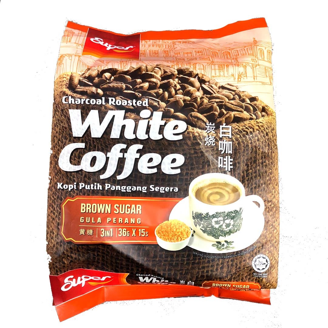 3 In 1 15 Sachets Charcoal Roasted Brown Sugar Malaysia