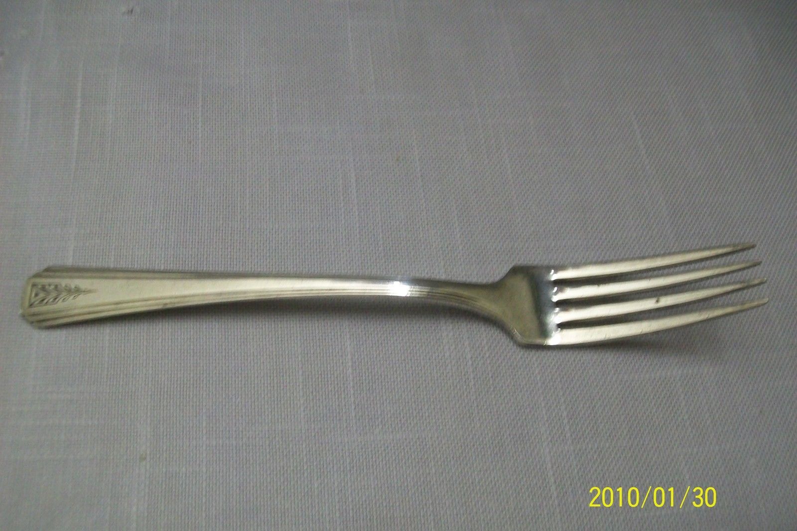 6 Oneida Community Par Plate Salad Dessert Forks 1931 CLARION Pattern