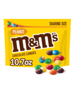 M &amp; M’s Peanut Chocolate Candy ~ Sharing Size 10.70 oz / 303.3 g - $13.99