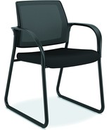 Hon Ignition Sled Base Chair, Black Cu10 - $413.99