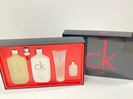 Calvin Klein CK ONE 4 pcs in black set For Unisex- NEW WITH BOX - $68.99+