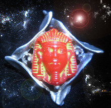 Haunted Necklace 5 Points Of Alpha Power Srule Lead Over All Secret Ooak Magick - $2,935.11