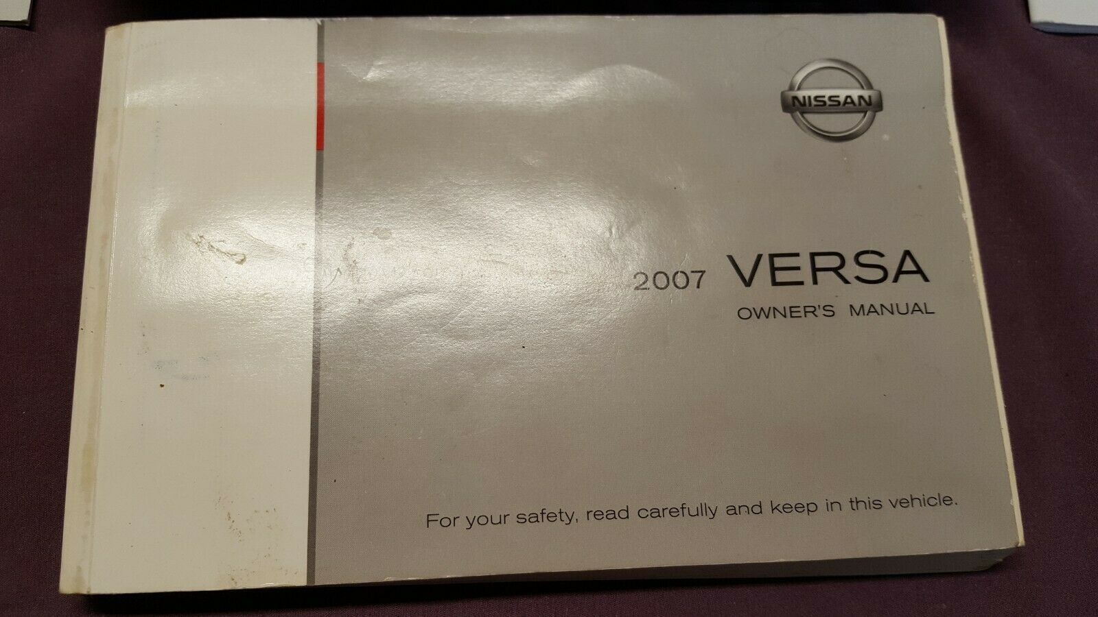 2007 Nissan Versa Owner's Owners Manual & Supplemental Documents with OEM Case Owner & Operator