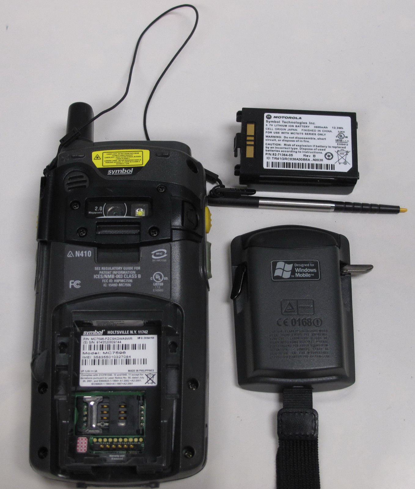 Motorola symbol scanner n410 manual