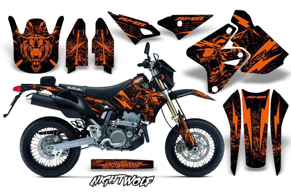 Decal Graphic Kit Wrap For Suzuki Drz Drz Sm E Dirt Bike