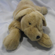 Folkmanis Stuffed Plush Puppy Dog Golden Retriever Brown Tan Hand Puppet 15" 21" - $27.71