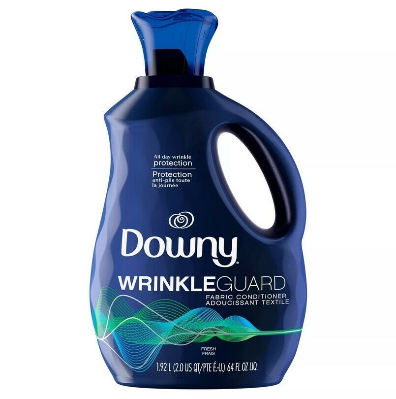 Primary image for 2 pks Downy Wrinkle Guard Liquid Fabric Softener and Conditioner - Fresh - 64 fl