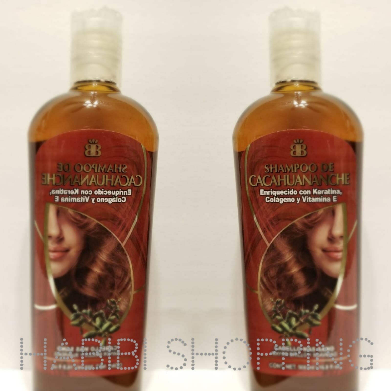 SHAMPOO de CACAHUANANCHE Enriquecido con Keratina,Colágeno y Vitamina E