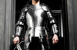 NAUTICALMART Larp Fantasy Eleven KINGHT Medieval Costume Steel Armor Cuirass (Fr