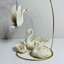 Lenox porcelain Swan set of 4 - $54.45
