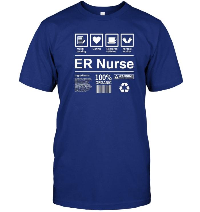 ER Nurse T Shirt Emergency Room Nurse Gifts TShirts