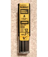 Dewalt - DD4401B12 - Cobalt A (5.94 mm - 0.234&quot;) Jobber Drill Bits - 12 ... - $59.35