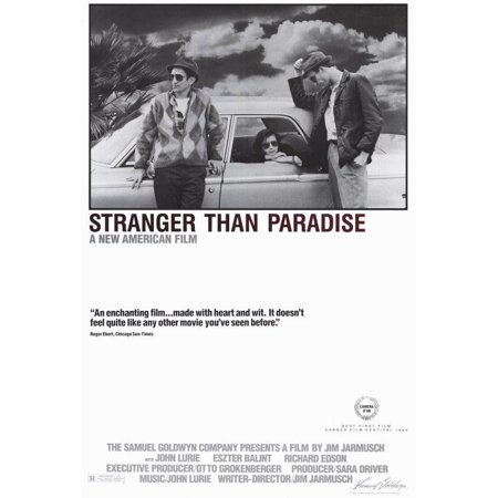 Stranger than paradise 27x40 poster car