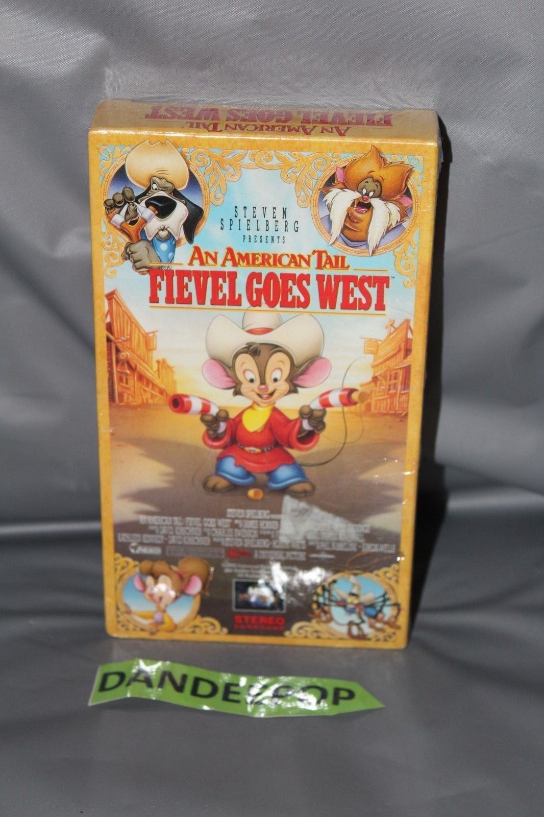 An American Tail Fievel Goes West 1992 Vhs An American Tail Fievel Goes West VHS 1992