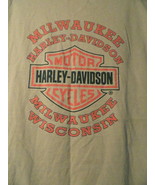 Mens Harley Davidson Since 1903 Milwaukee Wisconson Graphic Print T Shir... - $18.80