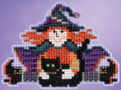 Primary image for CLEARANCE Wacky Wendy Autumn Harvest 2015 ornament kit cross stitch Mill Hill