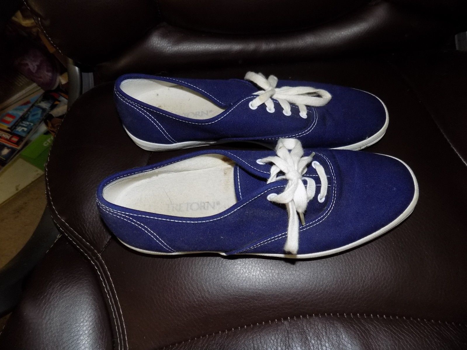 navy blue champion sneakers