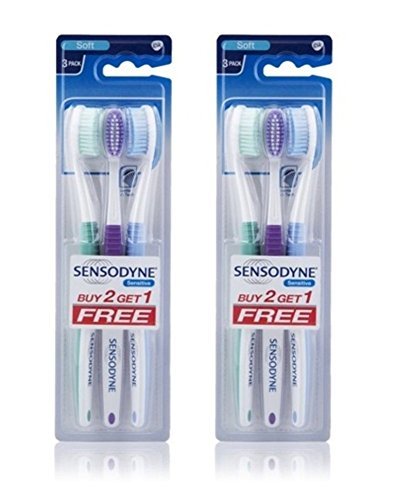 Sensodyne Sensitive Toothbrush Soft Sensitive Teeth, pack of 2 - 3 units per pac