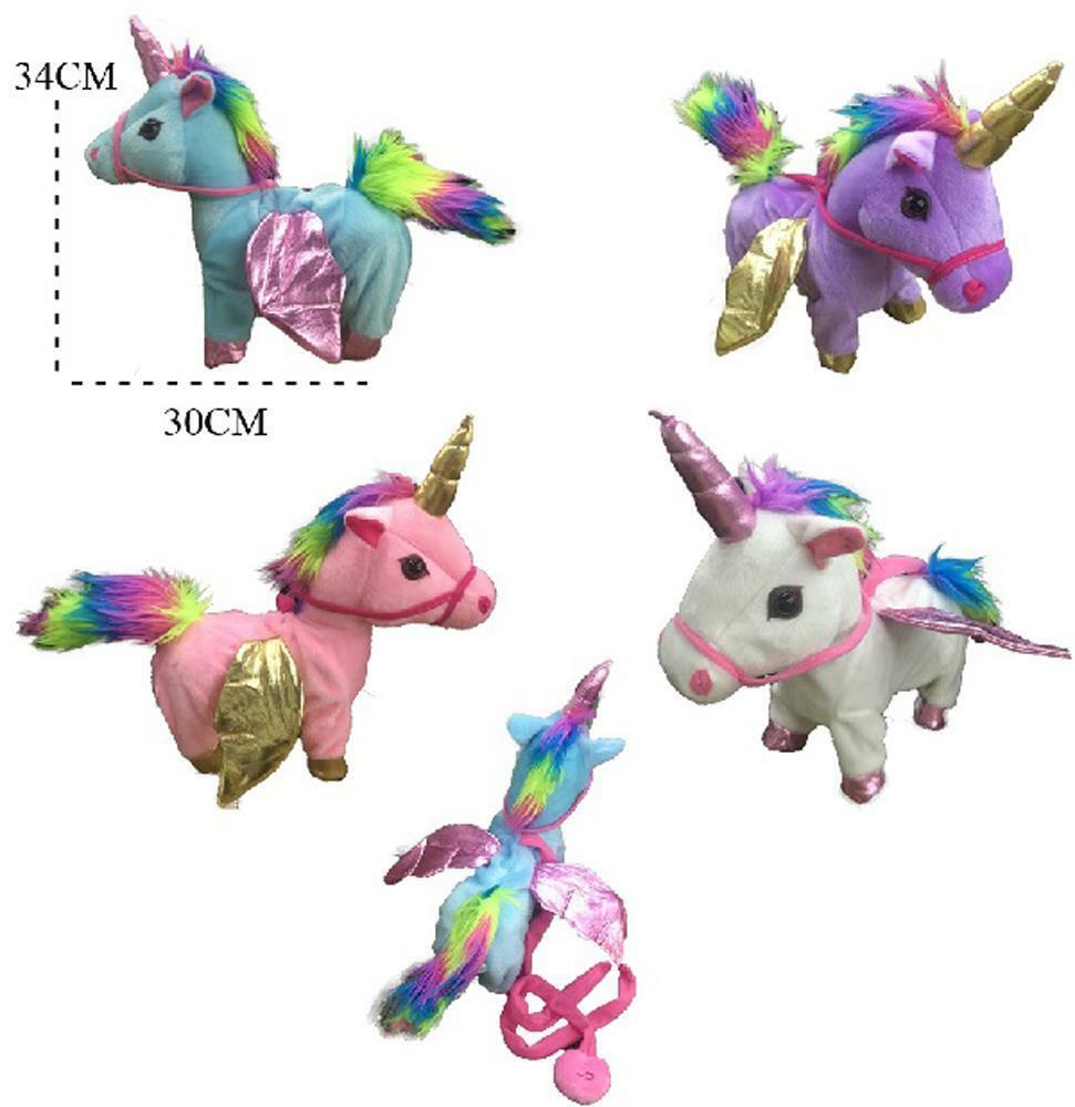 unicorn ride on toy battery